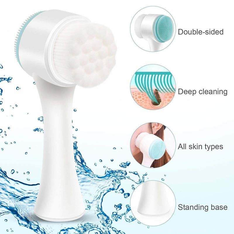 Silicone Facial Cleansing Brush✨