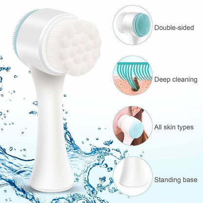 Silicone Facial Cleansing Brush✨