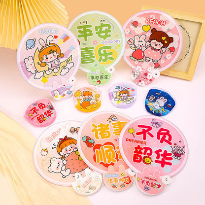 🌈✨ Cute Cartoon Hand Fans Collection ✨🌈