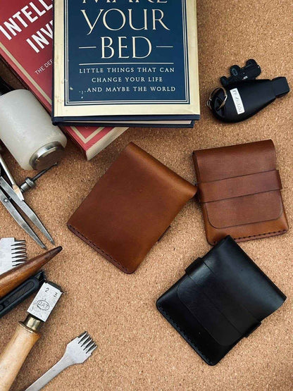 Premium Old Money Leather Wallet Set 💼