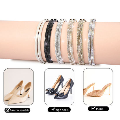 ✨ Sparkling High Heels Shoe Straps ✨