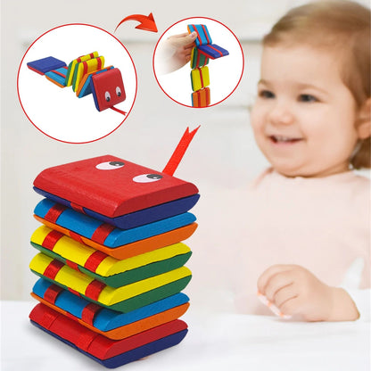 🌈✨ Jacob’s Ladder Self Folding Illusion Toy