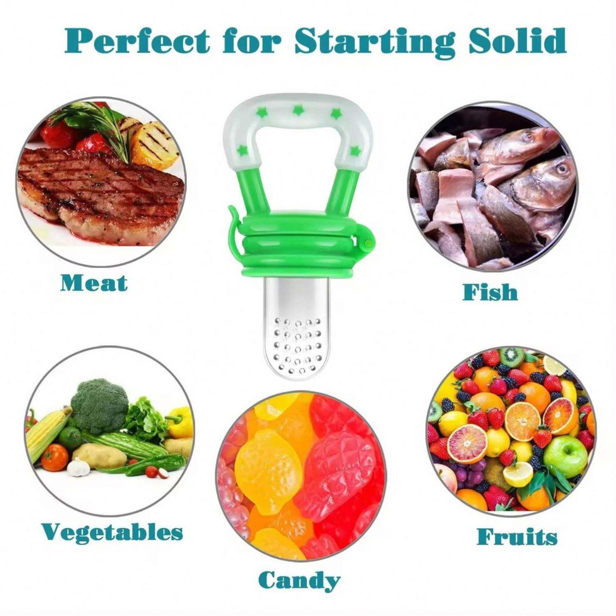 Chewit™ Baby Silicone Fruit Food Feeder