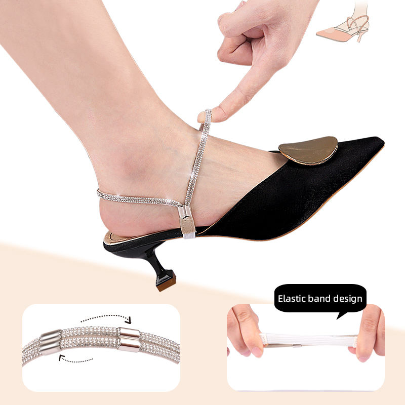 ✨ Sparkling High Heels Shoe Straps ✨