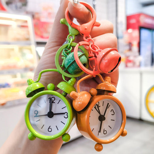 ⏰✨Cute Mini Alarm clock key chain
