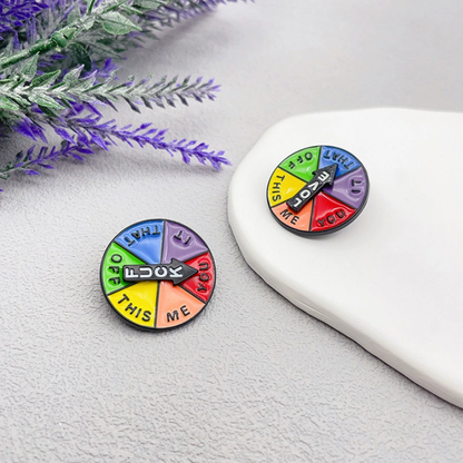 🌟Funny Spinning  Mood Tracker Wheel 🎯