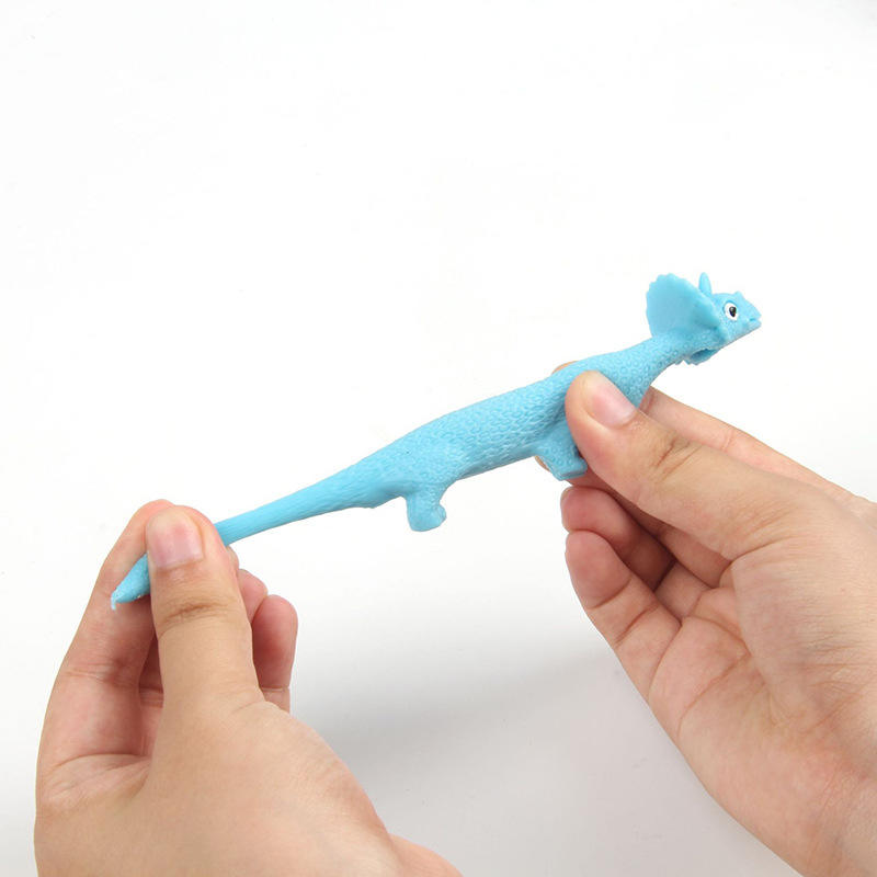 🦖 Stretchy Catapult Dinosaur Toy