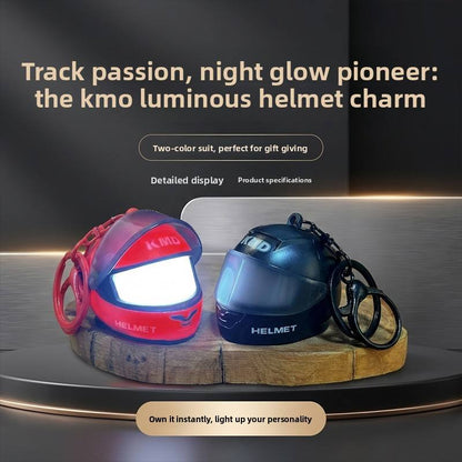 🏍️GlowRide™ Mini Helmet Keychain 🔑