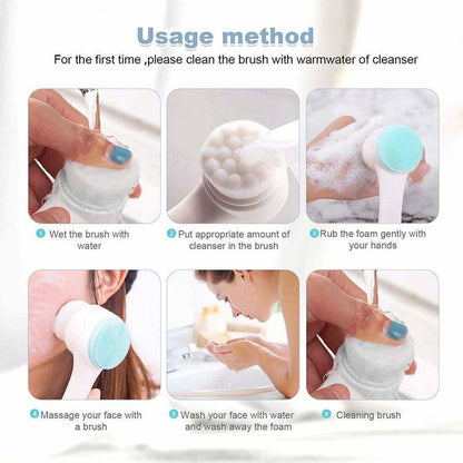 Silicone Facial Cleansing Brush✨