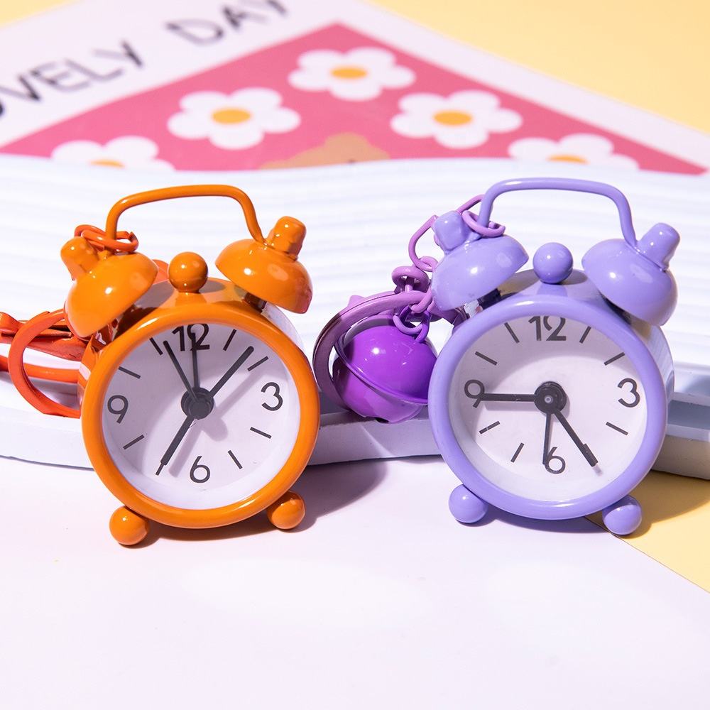⏰✨Cute Mini Alarm clock key chain