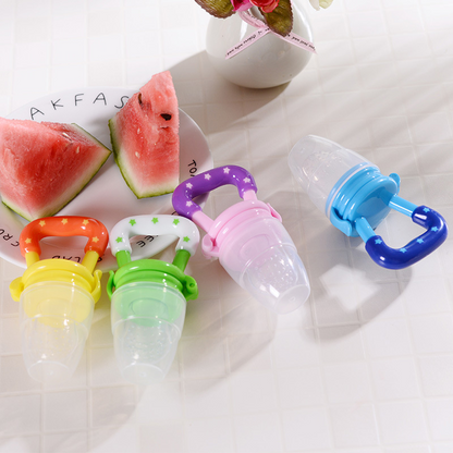 👶 Baby Fruit Feeder Pacifier – Safe & Easy Way to Feed Your Baby 🍓🍎