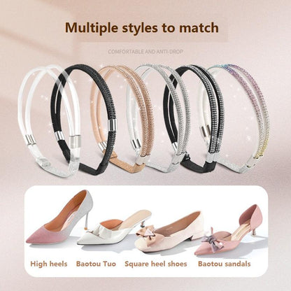 ✨ Sparkling High Heels Shoe Straps ✨