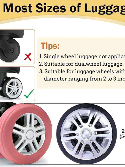 🧳 Suitcase Wheel Protection Covers