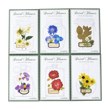 🌸 Aesthetic Transparent Dried Flower Bookmark