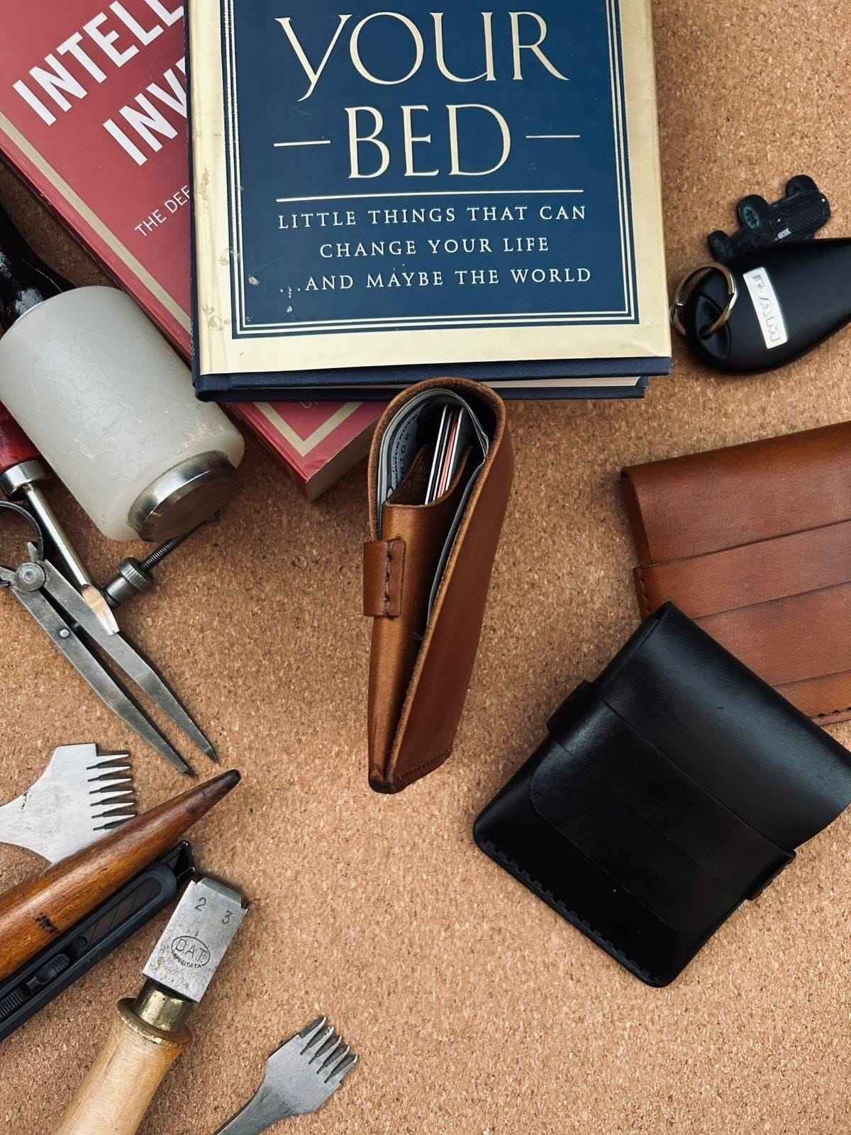 Premium Old Money Leather Wallet Set 💼