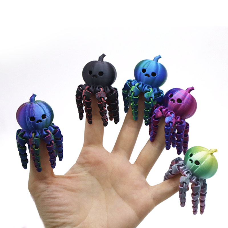 🐙 Colorful Articulated Octopus Toy – Cute, Flexible & Fun!!!