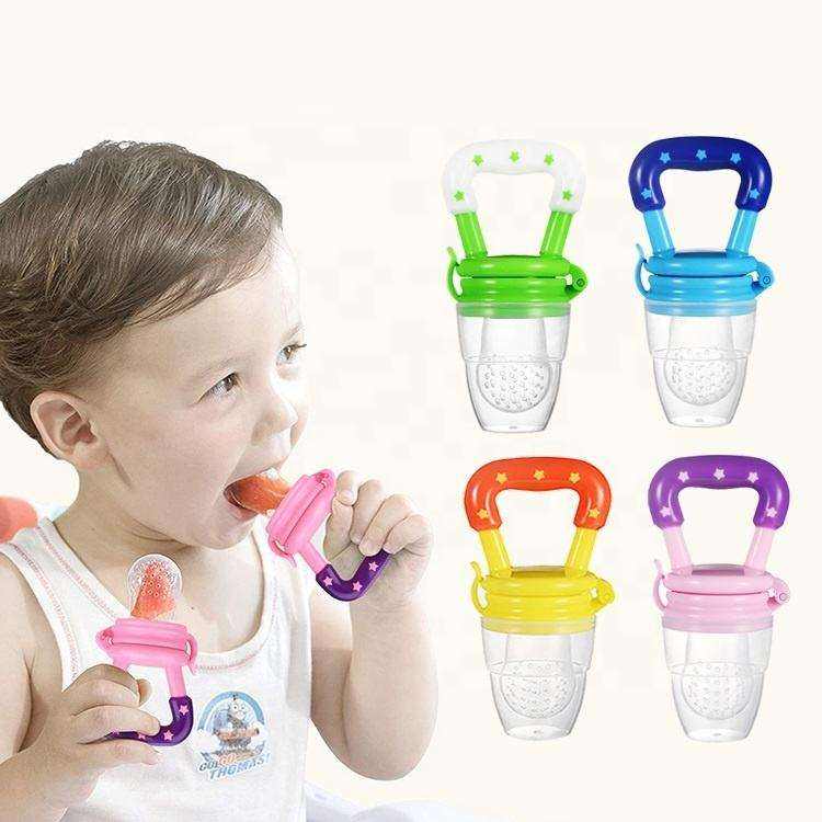 👶 Baby Fruit Feeder Pacifier – Safe & Easy Way to Feed Your Baby 🍓🍎