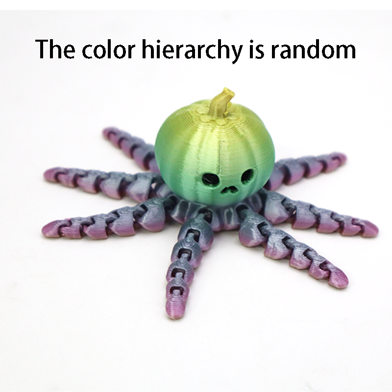🐙 Colorful Articulated Octopus Toy – Cute, Flexible & Fun!!!