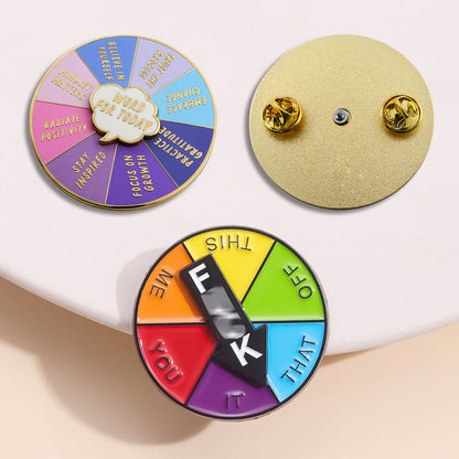 🌟Funny Spinning  Mood Tracker Wheel 🎯