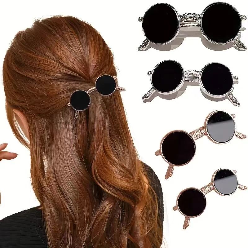 🕶️ Retro Sunglasses Hair Clip