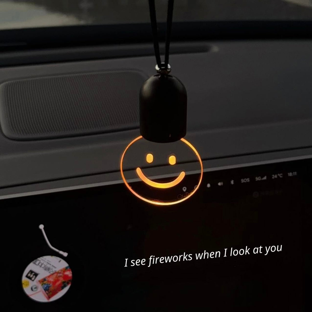 ✨ Car Interior Light Bulb Pendant