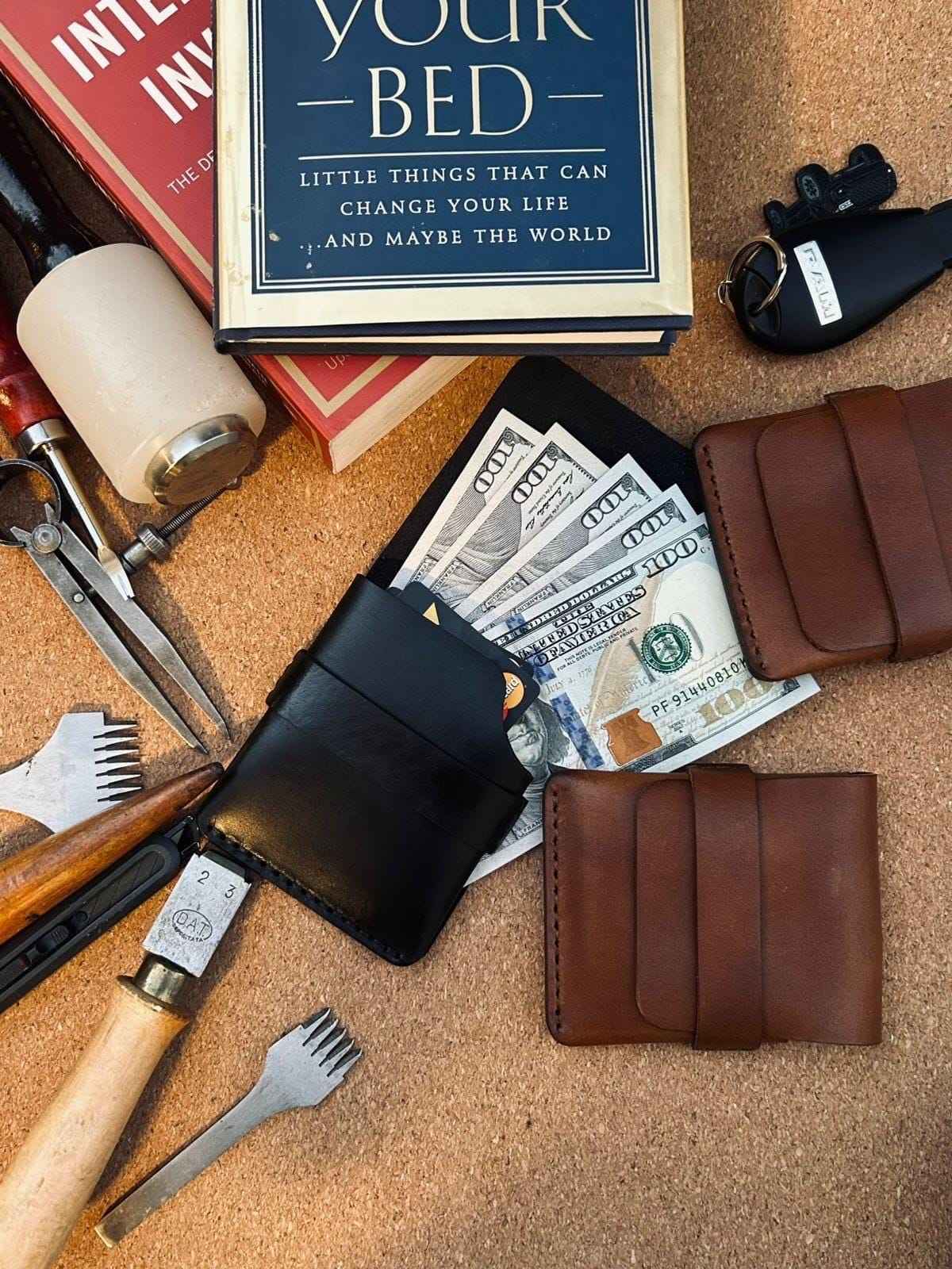 Premium Old Money Leather Wallet Set 💼