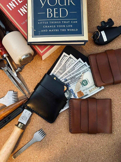 Premium Old Money Leather Wallet Set 💼
