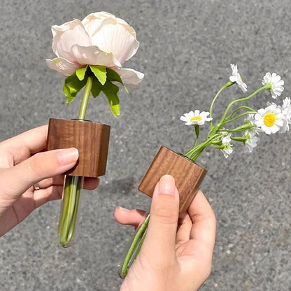🌷 Floating Wall Test Tube Vase