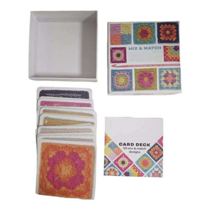 🧶 Crochet Granny Square DIY Kit – Beginner Knitting Crochet Craft Set