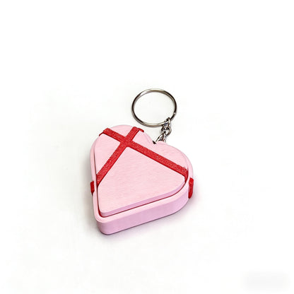 💕Brain Rot Heart Fidget Keychain – Cute, Clicky & Totally Addictive 🔥