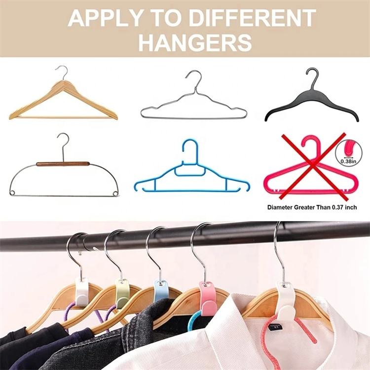👚 Space-Saving Hanger Connector Hooks