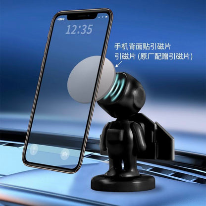 🤖🚗 Magnetic Robot Car Phone Holder