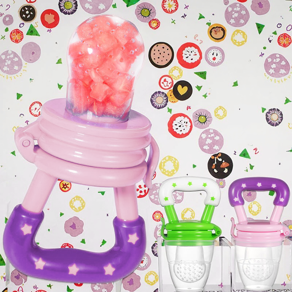 👶 Baby Fruit Feeder Pacifier – Safe & Easy Way to Feed Your Baby 🍓🍎