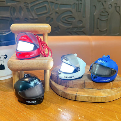 🏍️GlowRide™ Mini Helmet Keychain 🔑