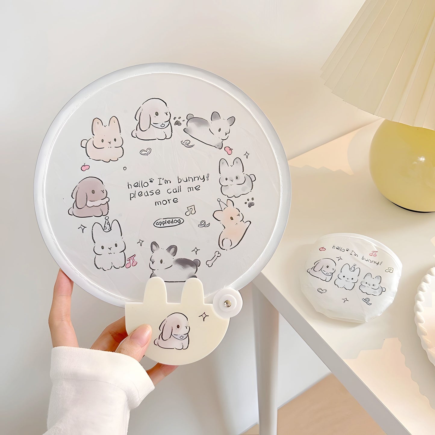 🌈✨ Cute Cartoon Hand Fans Collection ✨🌈