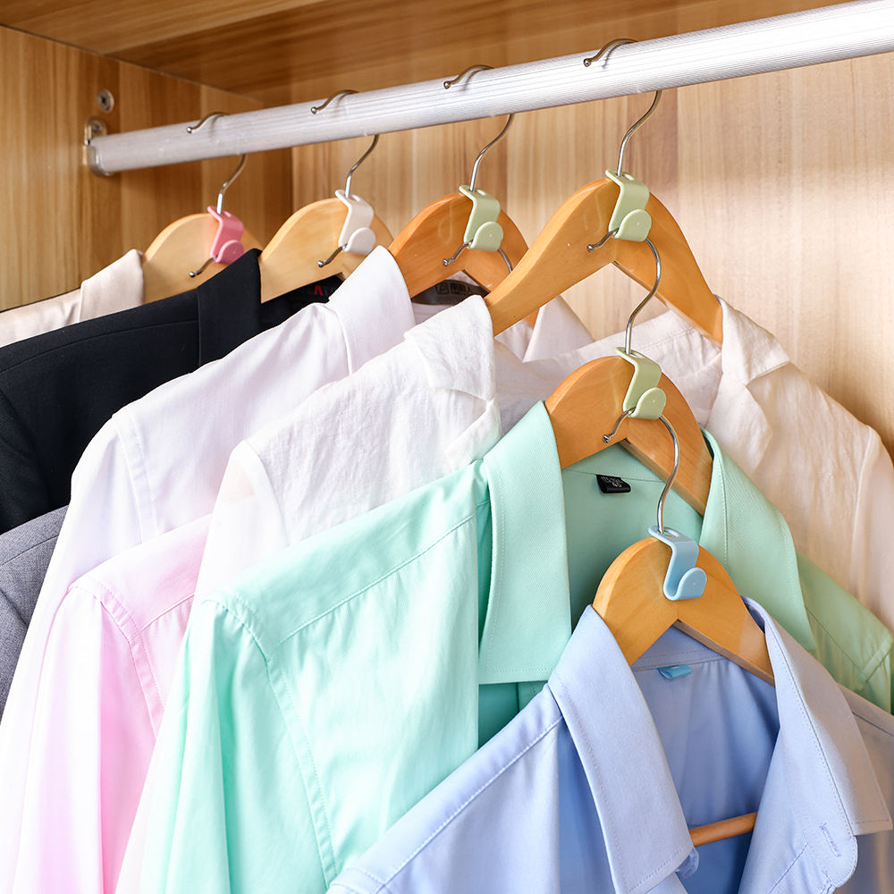 👚 Space-Saving Hanger Connector Hooks