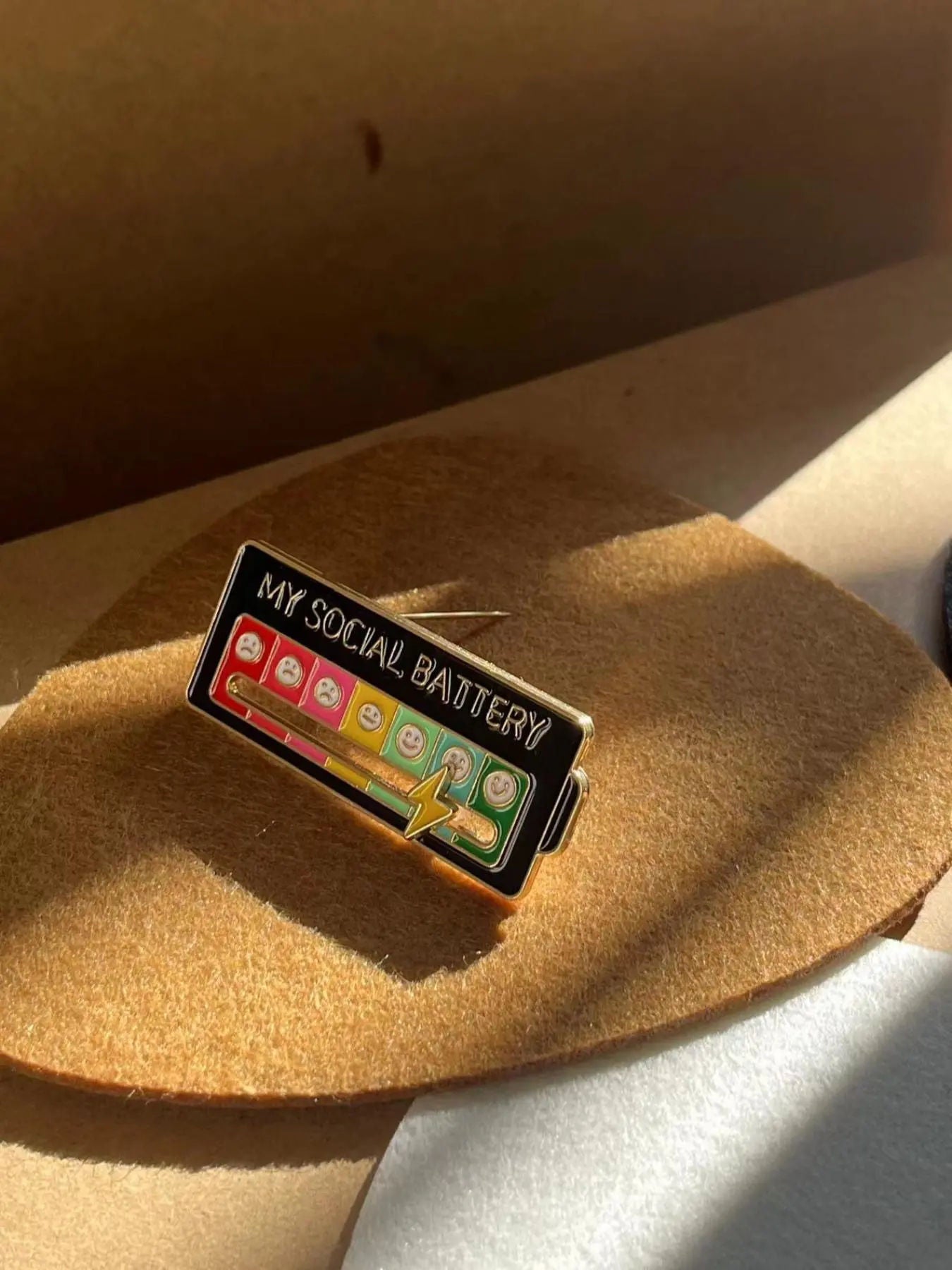 ⚡ Creative Mood Tracker Sliding Pin 🎨