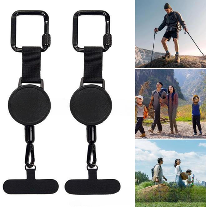 Outdoor Anti-Theft Retractable Phone Lanyard