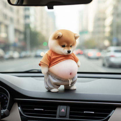 🐻 3D Cute Big Belly Cartoon Sticker 🌟