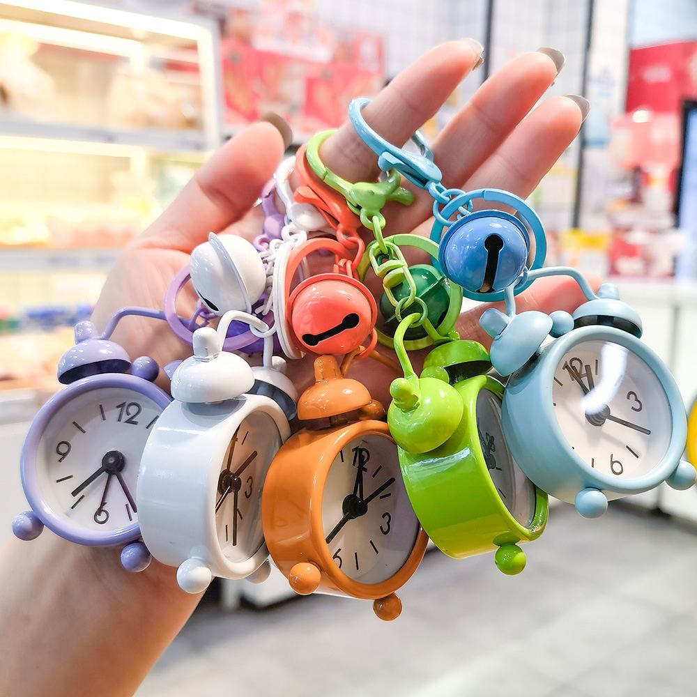 ⏰✨Cute Mini Alarm clock key chain