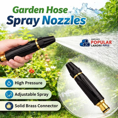 High Pressure Water Nozzle Spray Gun for Hose Pipes | Make Cleaning, Washing, Watering, Showering Easy