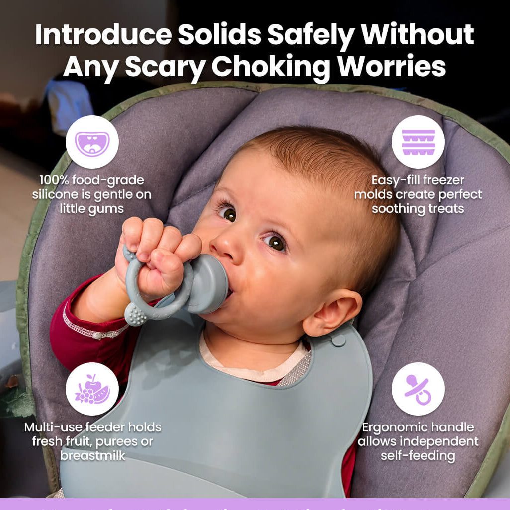 Chewit™ Baby Silicone Fruit Food Feeder