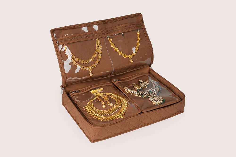 Multi Layer Jewelry Storage Pouch