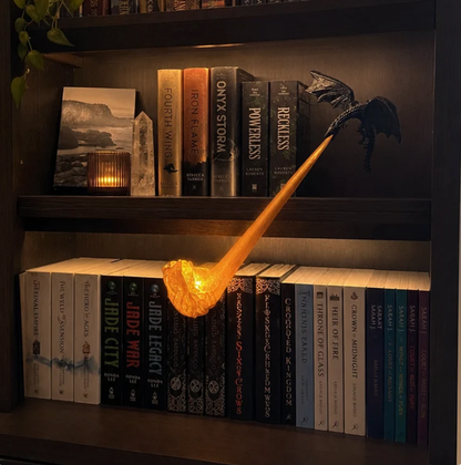 Dragon Breath LED Lamp — Fire Breathing Fantasy Light 🐉
