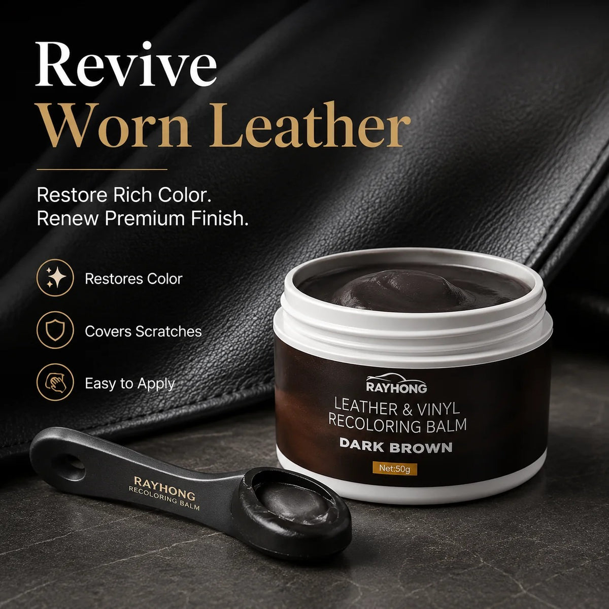 Leather Revive and Recoloring Balm
