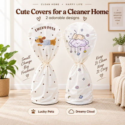 FanGuard™️ Reusable Standing Fan Dust Cover.
