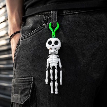 💀✨ Mini Skeleton Keychain / Hanging Charm