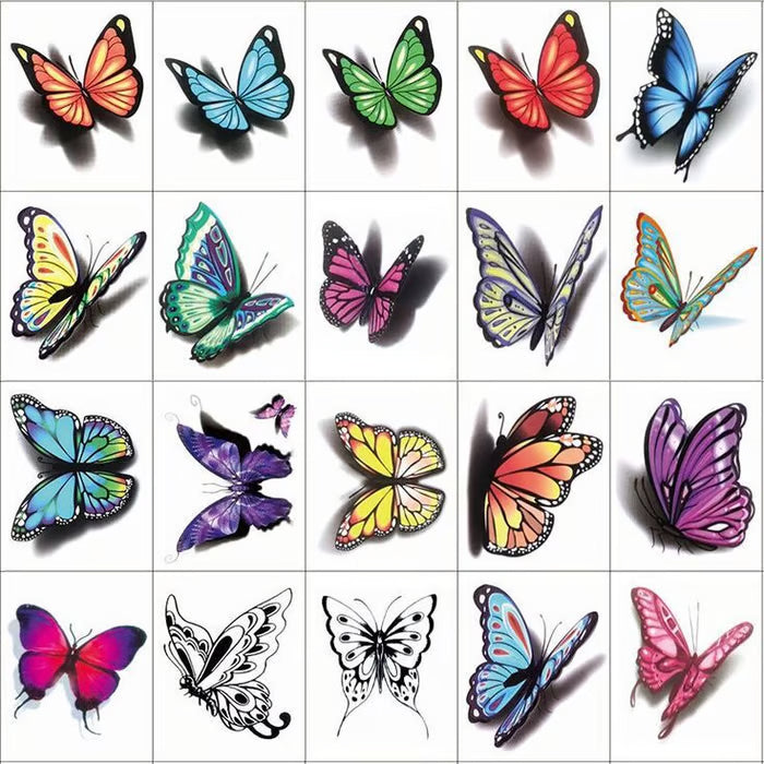 ❤️ Trendy 3D Tattoo Stickers