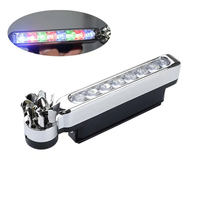 💡Compact Wind Powered Car LED Light for Daytime visibility