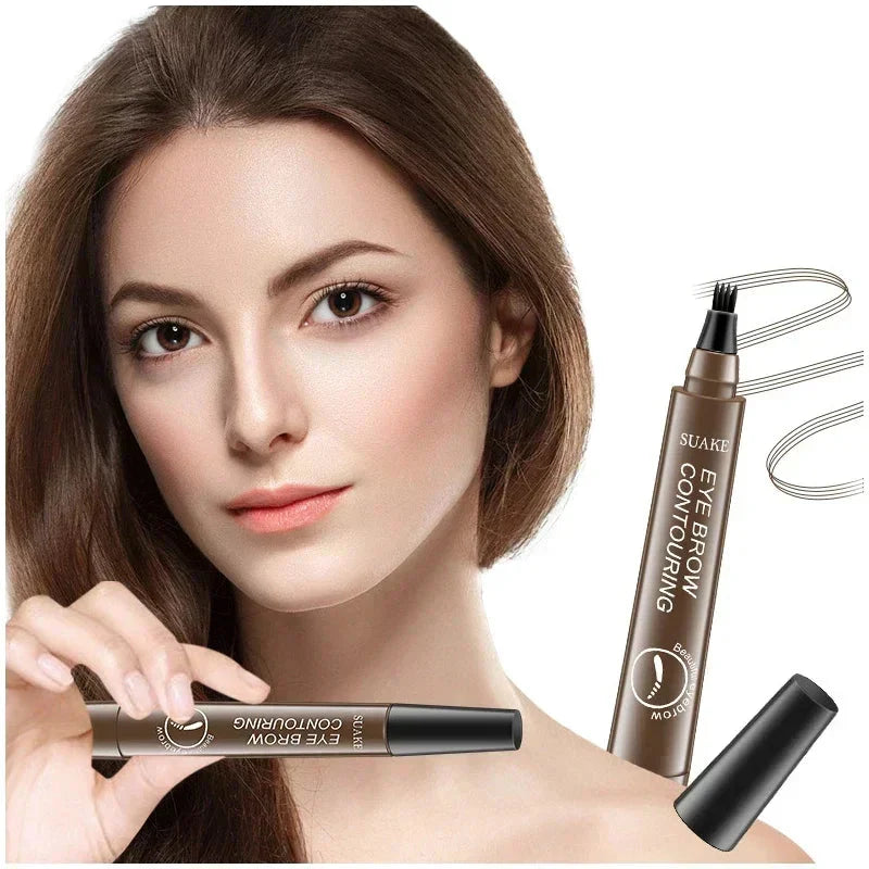 BrowMagic™ Natural Hair-Like 4 Tip Eyebrow Pencil Makeup for Women